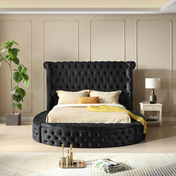 King-size-round-bed | Wayfair